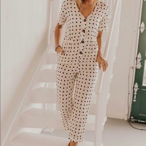 Roolee polka dot jumpsuit